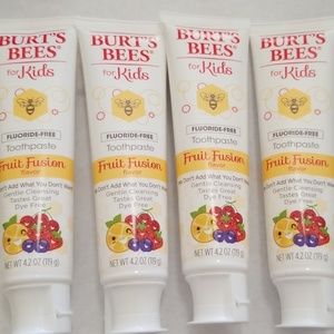 4 Brand new burts bees toothpaste